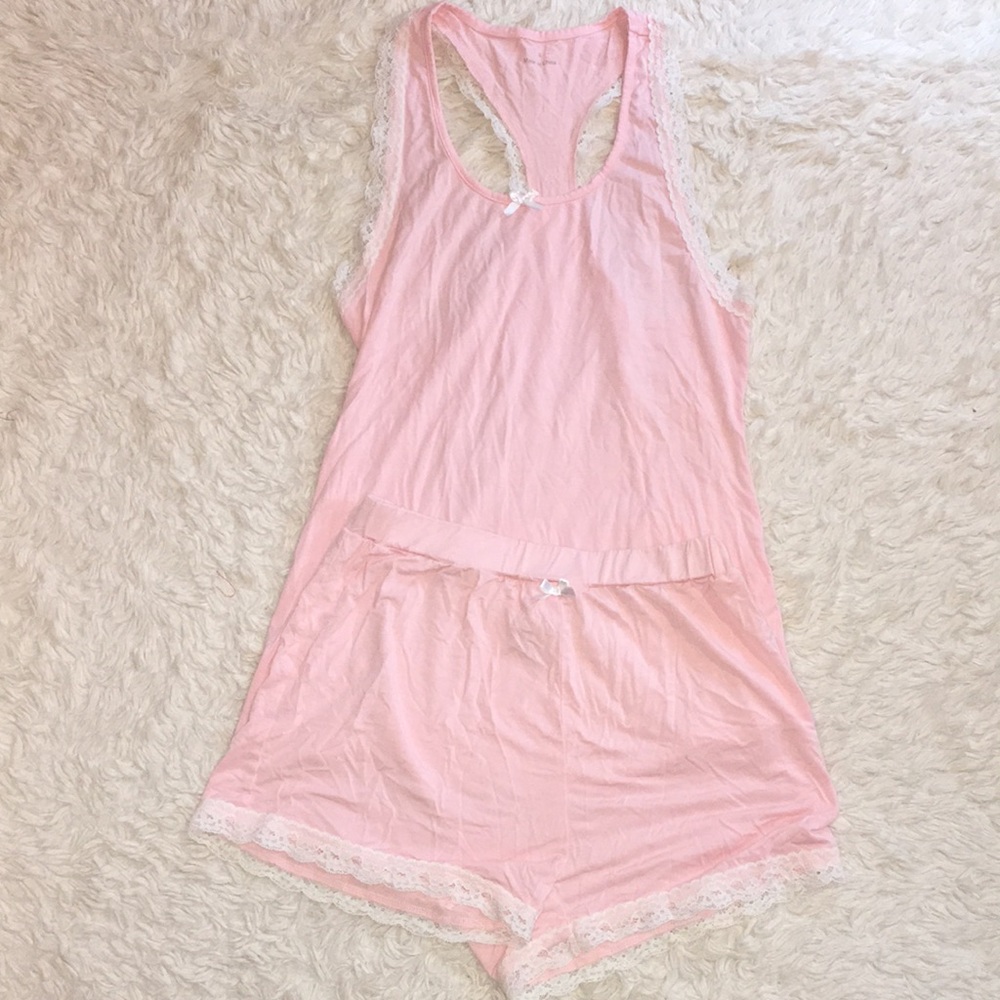 Pink pj set